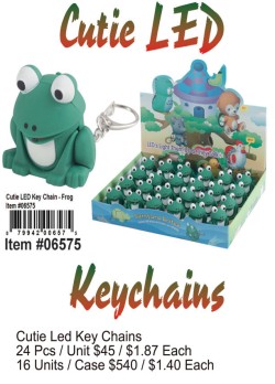 Cuties LED Keychains-Frog